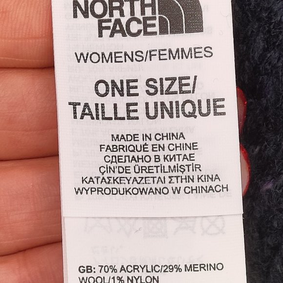 BNWT- The North Face Kaylinda Beanie Urban Navy/Deep Blue Color - Picture 3 of 7